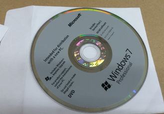 Favorable DVD al por menor de Hologramm del pedazo del pedazo 64 de Vollversion 32 del paquete del OEM de la caja Sp1 de Windows 7