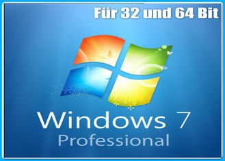 Versión completa caja al por menor de 32bit x de 64bit Windows 7 profesionales favorable