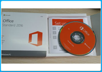 COA auténtico 2016 del ESTÁNDAR de Microsoft Office/llave/licencia con medios del DVD