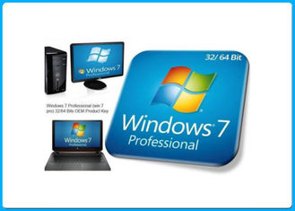 Favorable DVD al por menor del constructor de sistema de la caja 32bit/64bit de Microsoft Windows 7 1 paquete - llave del OEM