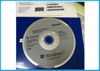 Versión completa profesional de 64 pedazos de Microsoft Windows 7 originales la favorable selló la caja del OEM