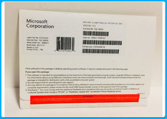 Activación 100% de la etiqueta engomada del OEM de la lengua del ms favorable de los softwares auténticos multi de Microsoft Windows en línea