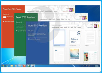 Software auténtico 2013 de Microsoft Office de la versión completa al por menor con garantía de la activación