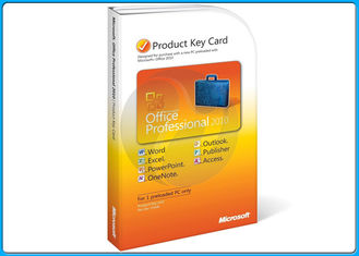 Caja al por menor del profesional ORIGINAL de Multilenguaje Microsoft Office 2010 con la licencia/el DVD